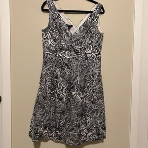 🌻 Lands End Cotton Summer Dress